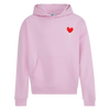 PINK RELAXED HOODY LXNELY HEART