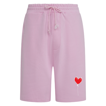 PINK RELAXED SHORTS LXNELY HEART