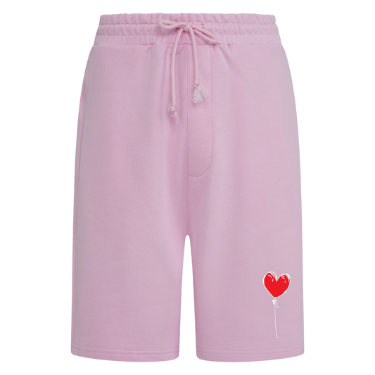 PINK RELAXED SHORTS LXNELY HEART