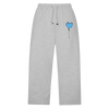 GREY JOGGERS BLUE LXNELY HEART